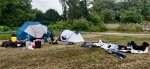 Installation des tentes - 1er juillet 2024